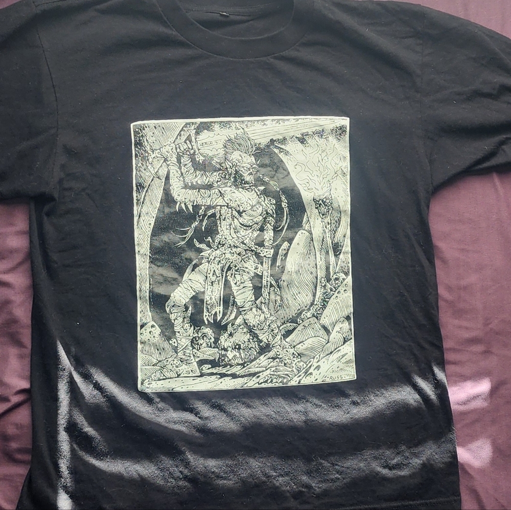 Somewhere South of Fang - Last of the Githyanki by Russ Nicholson, size large ⚔️